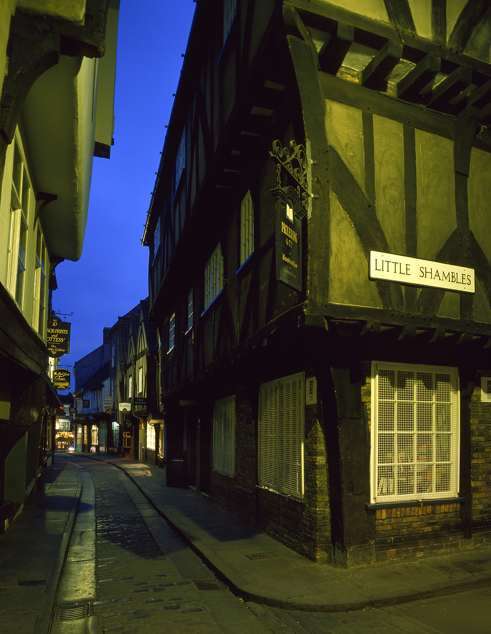 #892190-3 - The Shamble at Night, York, North Yorkshire, England