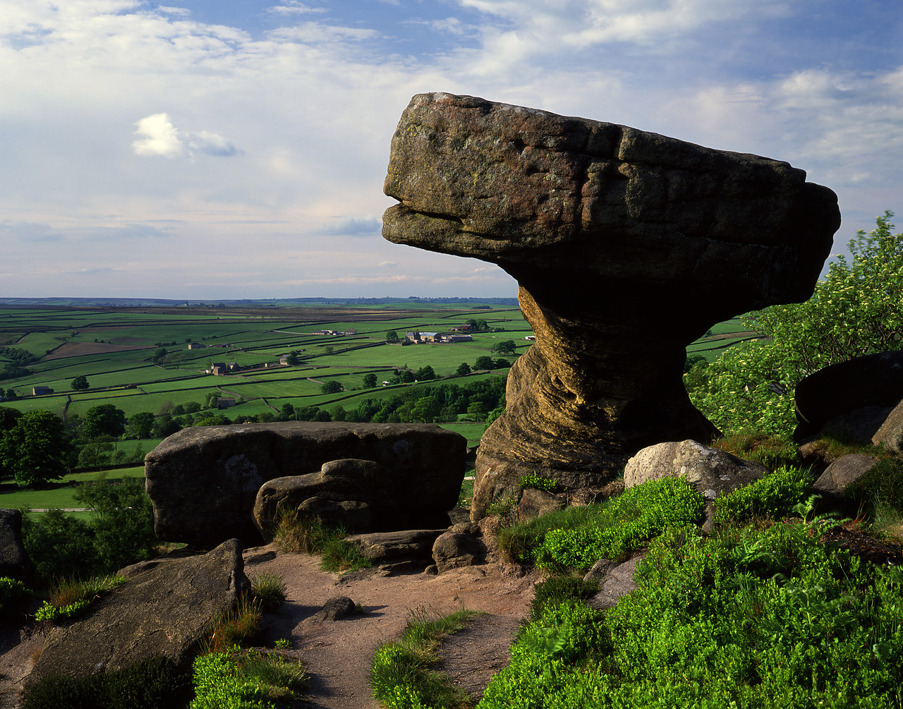#892191-1 - "The Anvil", Brimham Rocks, Yorkshire, England