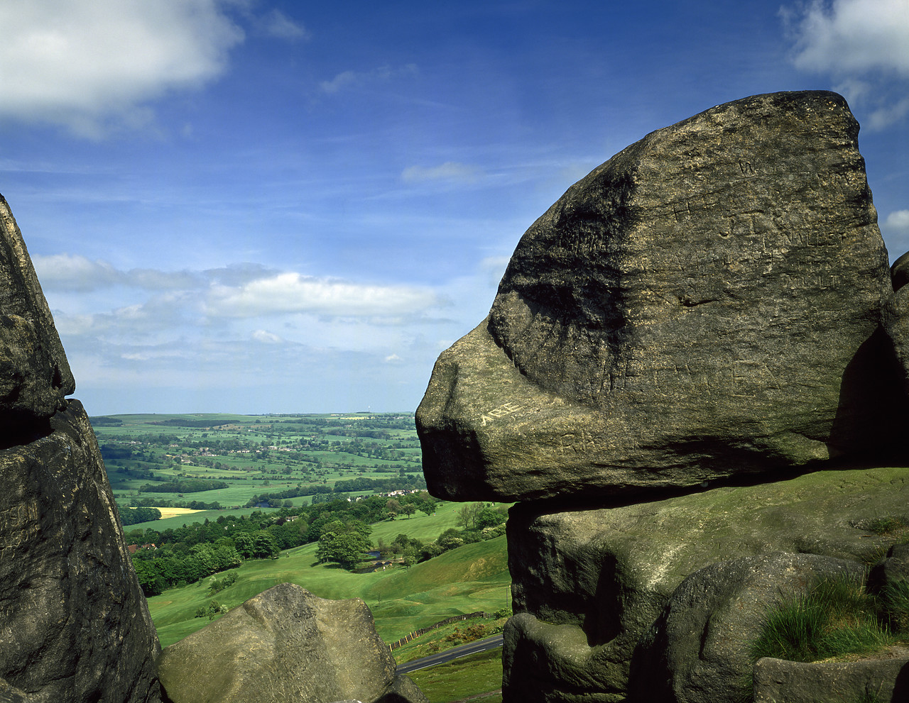 #892199 - Boulders on Ilkley Moor, Yorkshire, England