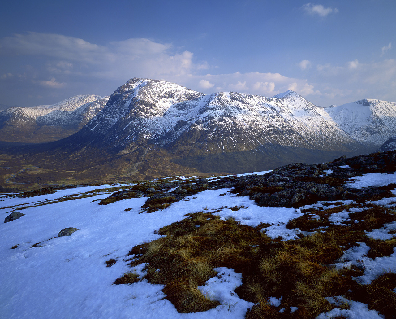 #902797-2 - Snow-capped Mountains, Glen Goe, Highland Region, Scotland