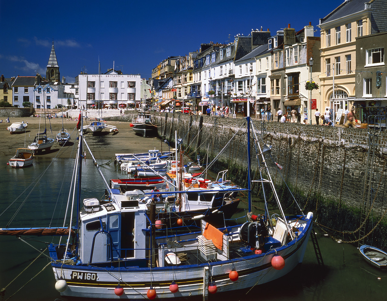 #902976-1 - Ilfracombe Harbour, Devon, England