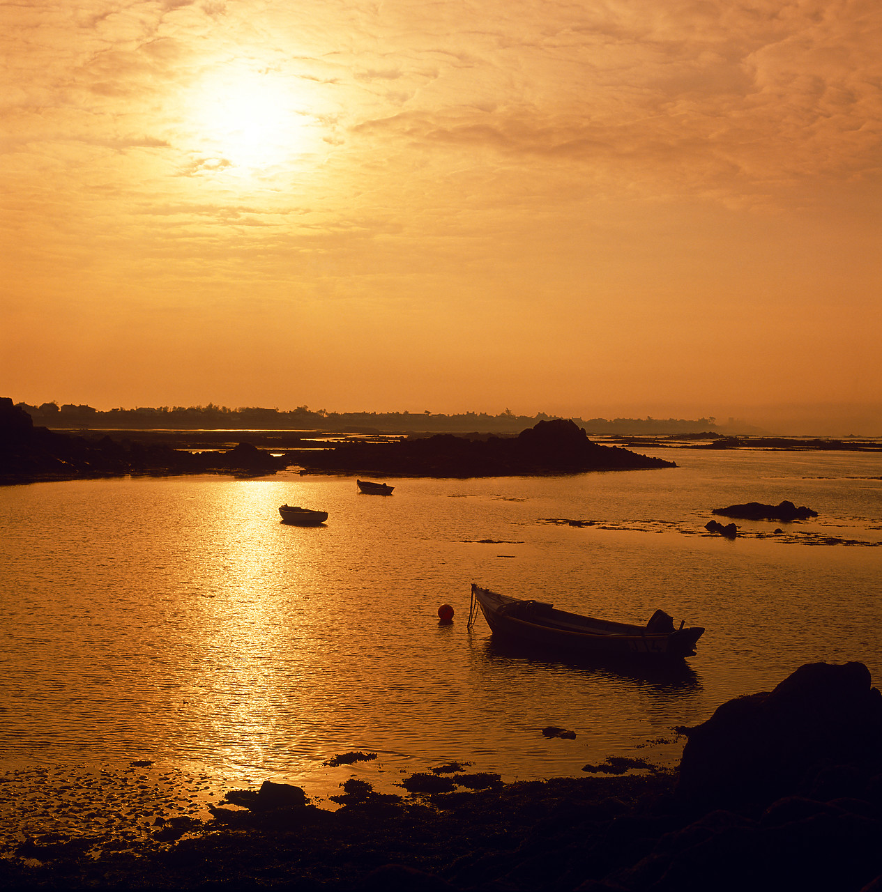#913540-2 - Boats at LA Rocque Point, Jersey, Channel Islands