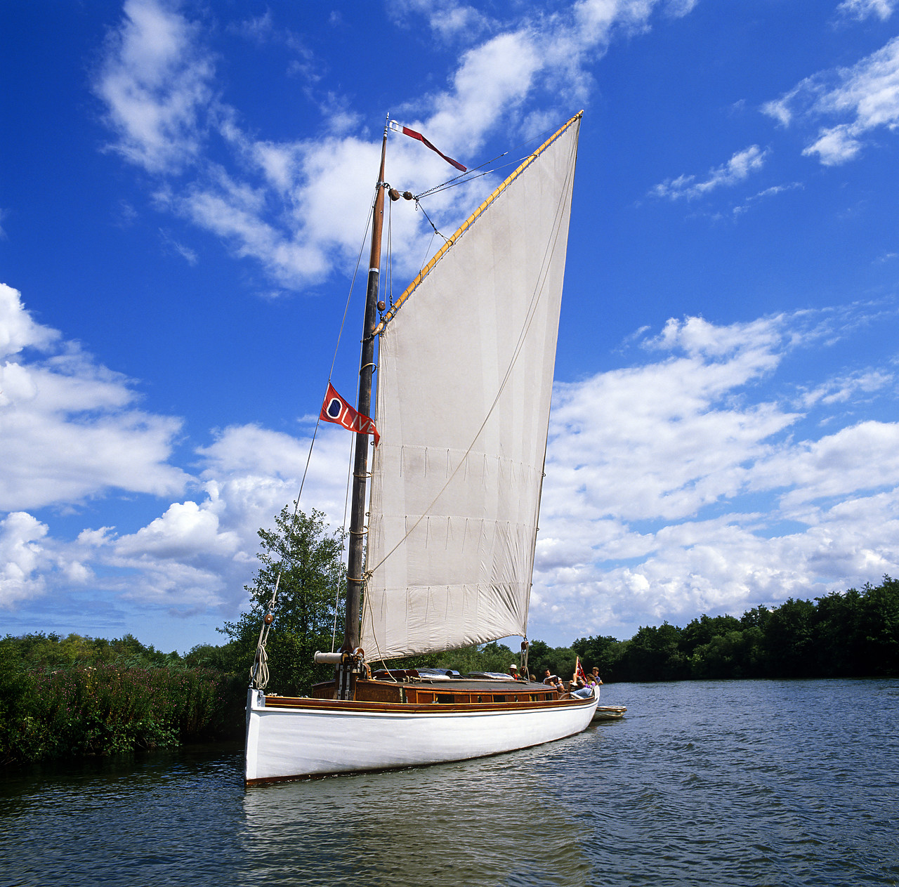 #923935 - "The Olive" Wherry, Norfolk Broads National Park, England