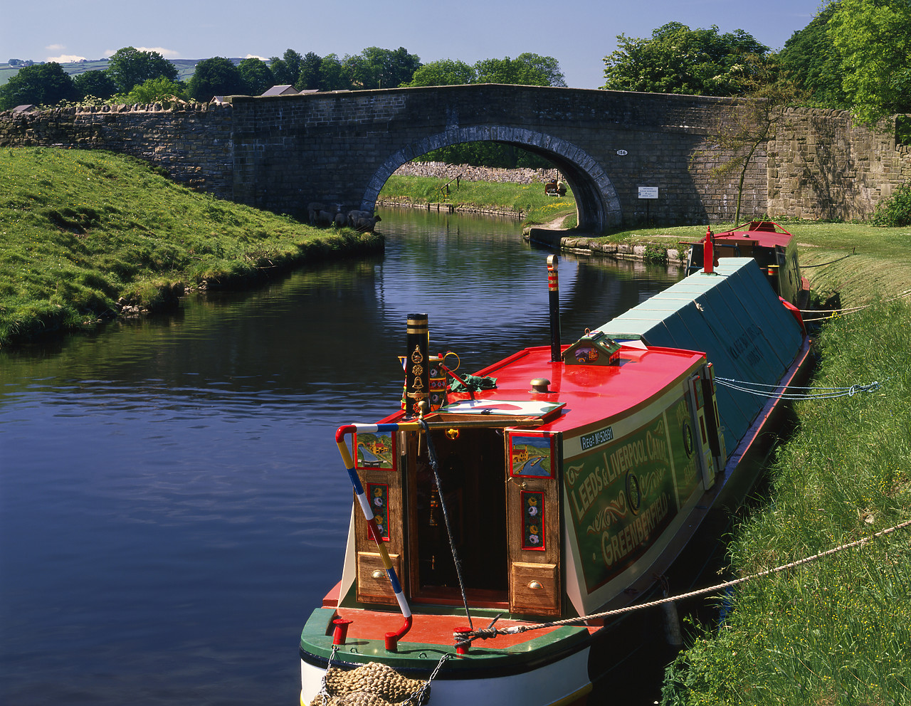 #934318-1 - Canal Boats, Barnoldswick, Lancashire, England