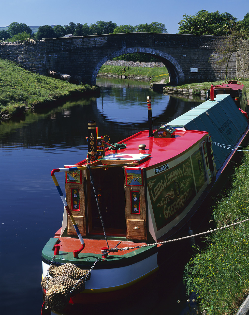 #934318-4 - Canal Boats, Barnoldswick, Lancashire, England