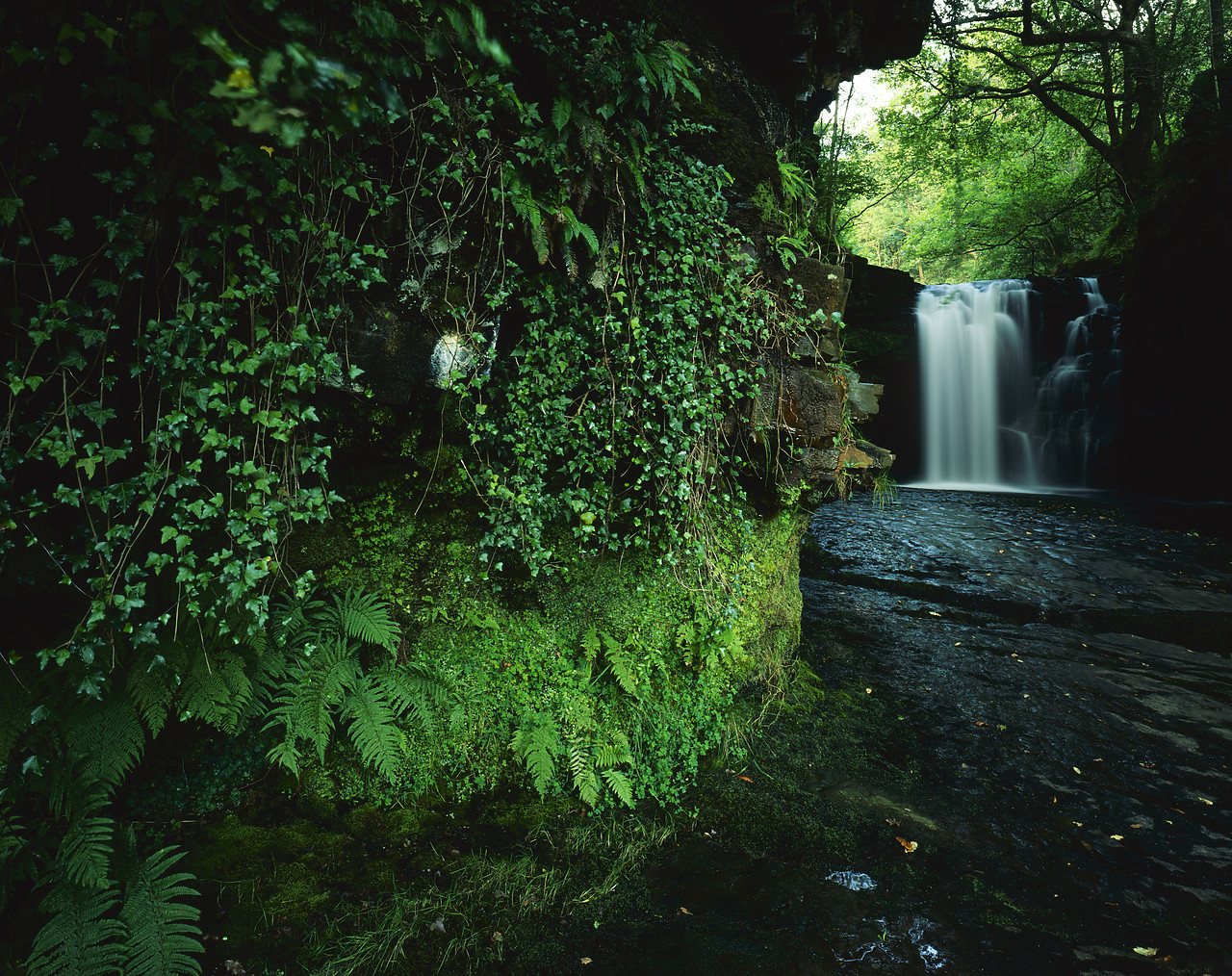 #934411 - Lower Ddwli Falls, West Glamorgan, Wales