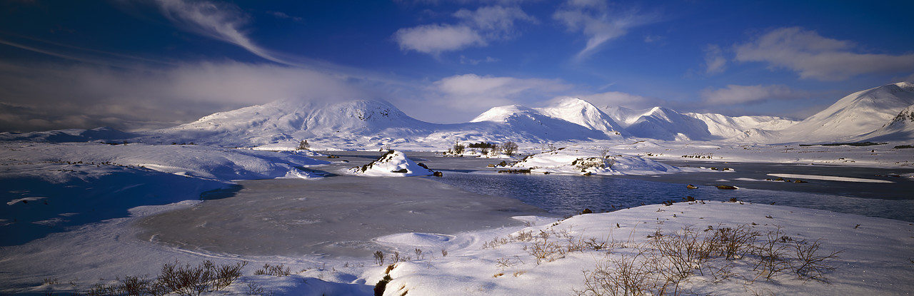 #955253-6 - Black Mount in Winter, Rannoch Moor, Highland Region, Scotland