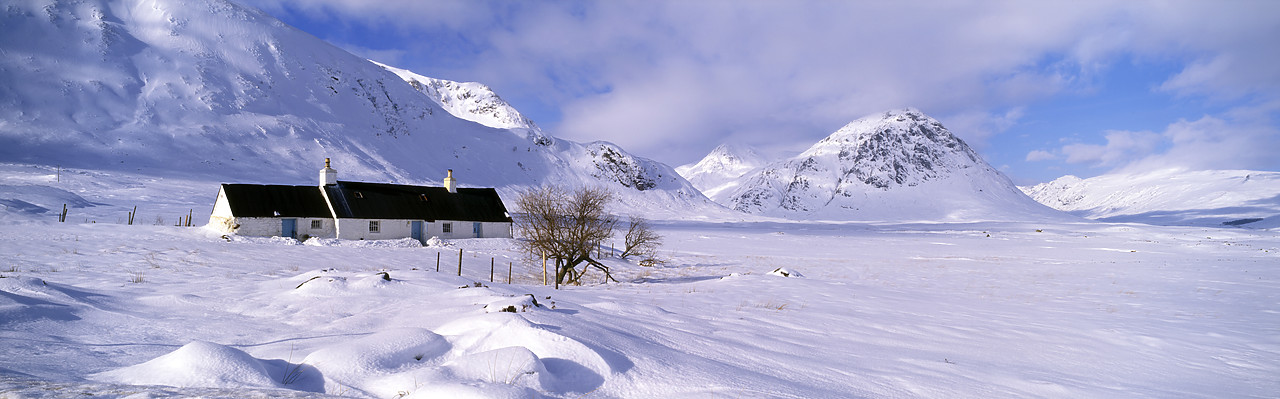 #955270-1 - White Corries in Winter, Glen Coe, Highland Region, Scotland