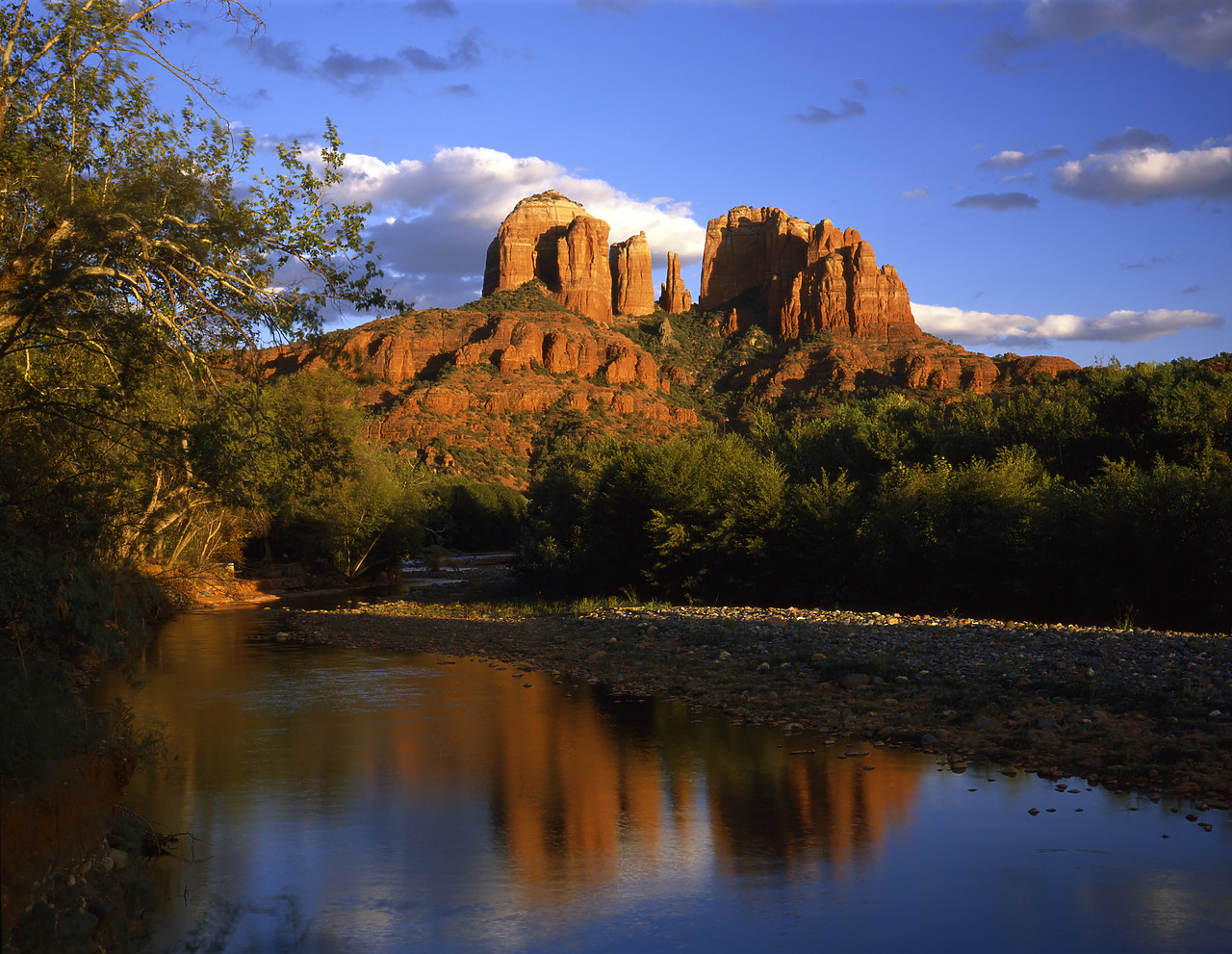 #955829-1 - Cathedral Rock at Sunset, Sedona, Arizona, USA
