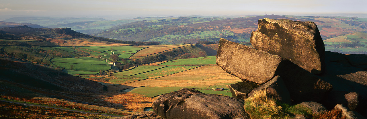 #955979-1 - View from Stanage Edge, Peak District National Park, Derbyshire, England