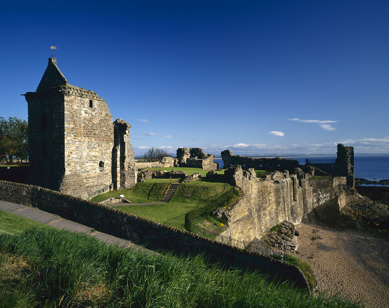 #966057-3 - St. Andrews Castle, Fife, Scotland