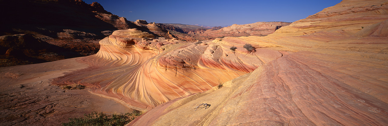 #966212-10 - Sandstone Swirls, Colorado Plateau, Arizona, USA