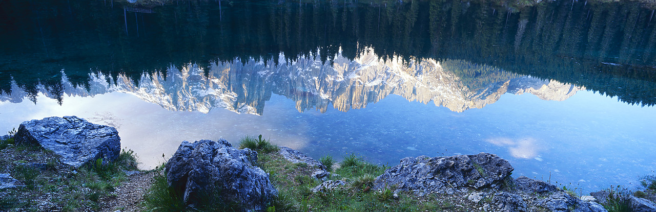 #970308 - Dolomite Reflections, Lake Carezza, Italy