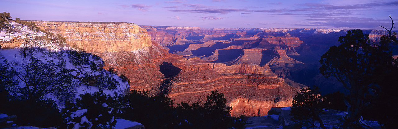 #980567-1 - Canyon in Winter, Grand Canyon, National Park, Arizona, USA