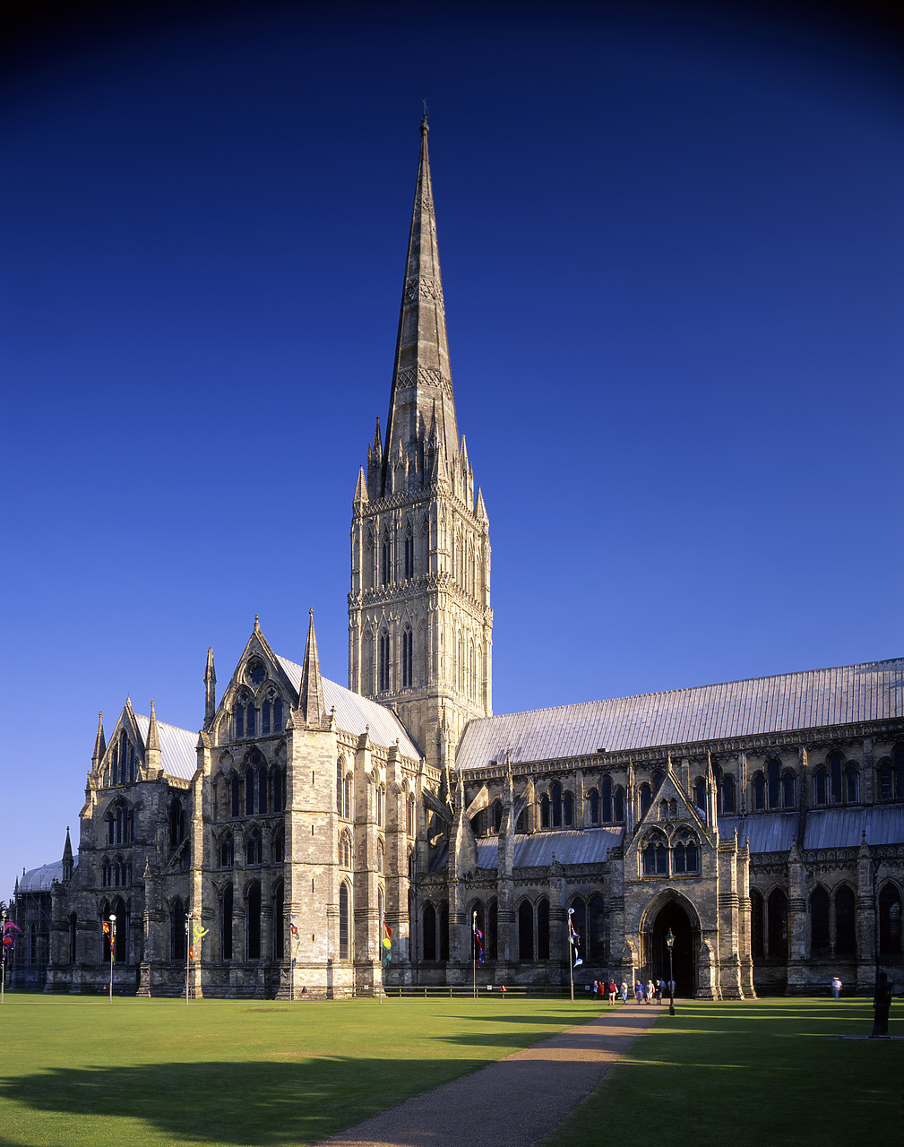 #980708-1 - Salisbury Cathedral, Wiltshire, England