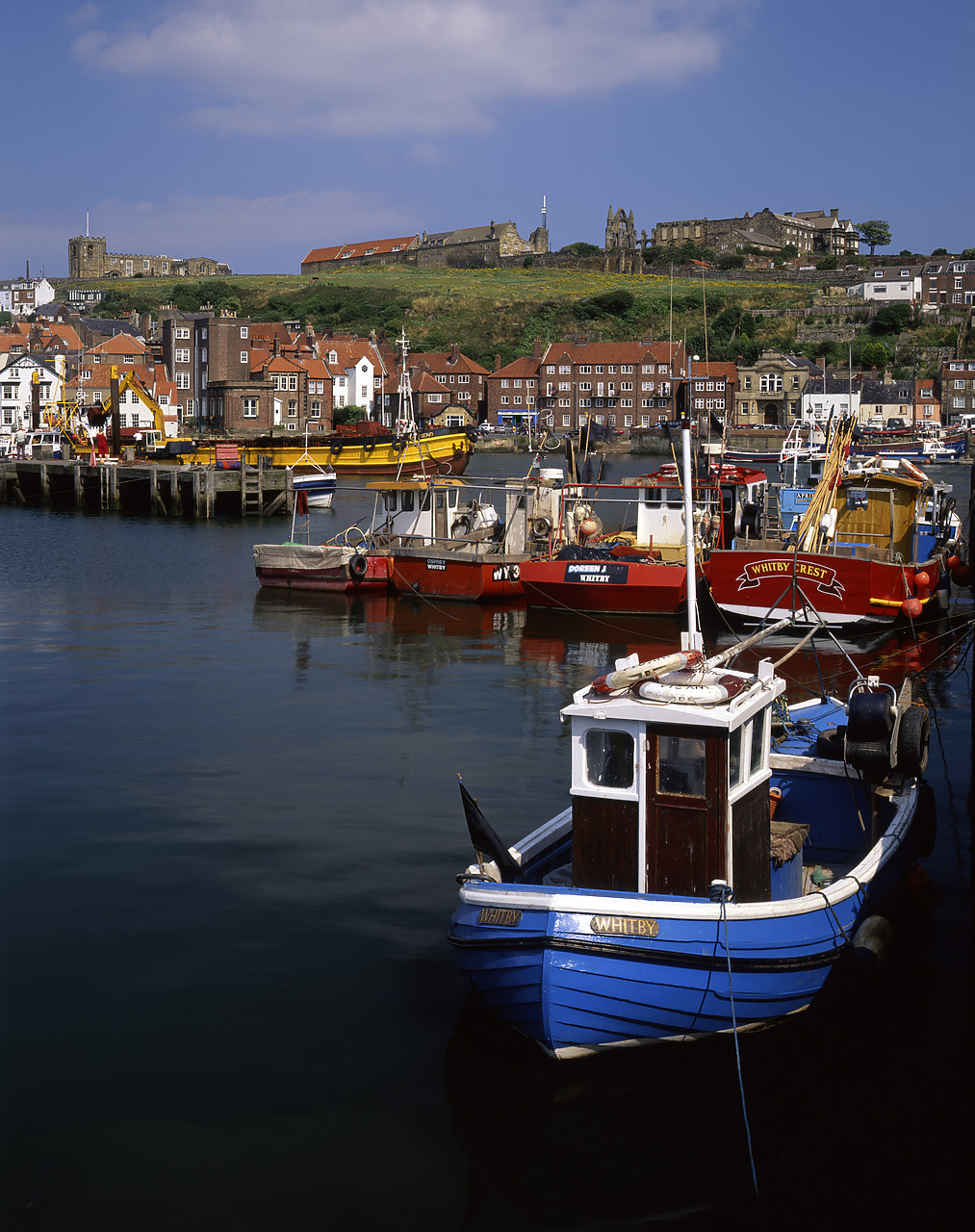 #980988-5 - Whitby Harbour, North Yorkshire, England