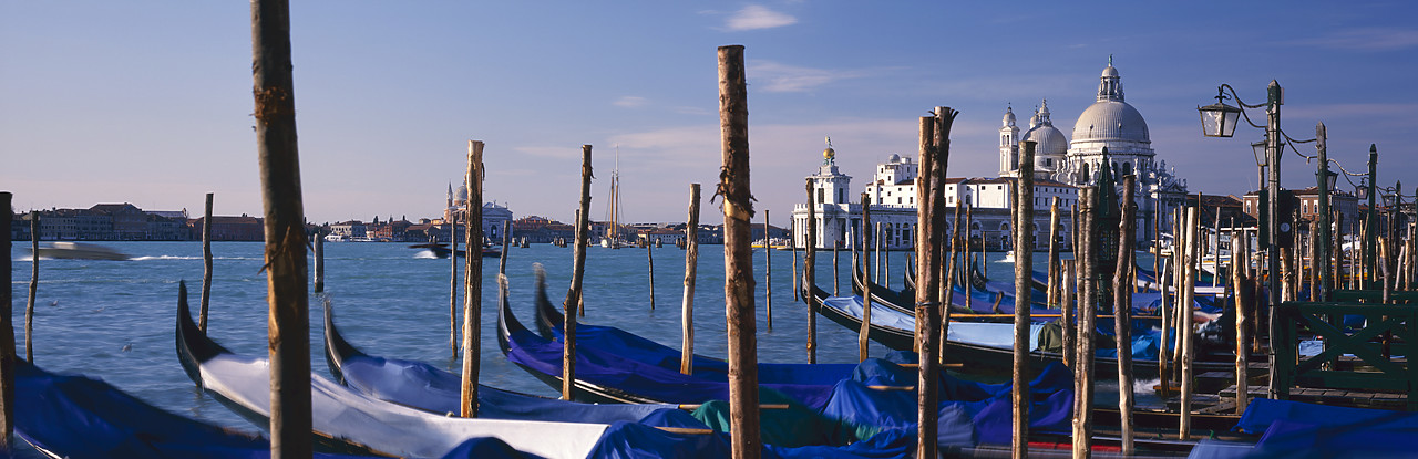 #990036-2 - Gondolas & Salute, Venice, Italy