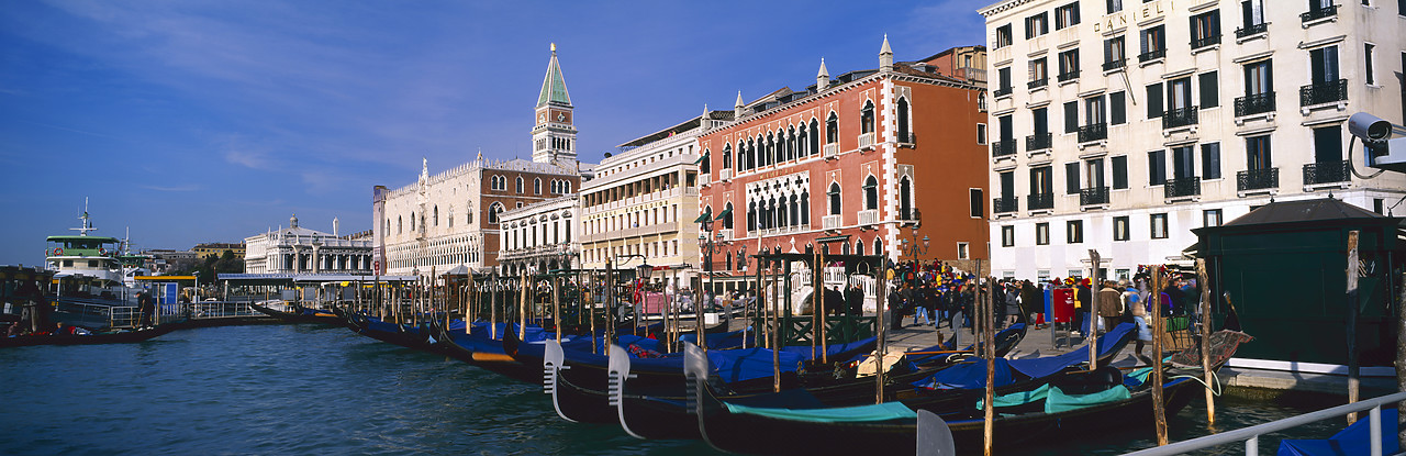 #990037-2 - Grand Canal & Gondolas, Venice, Italy