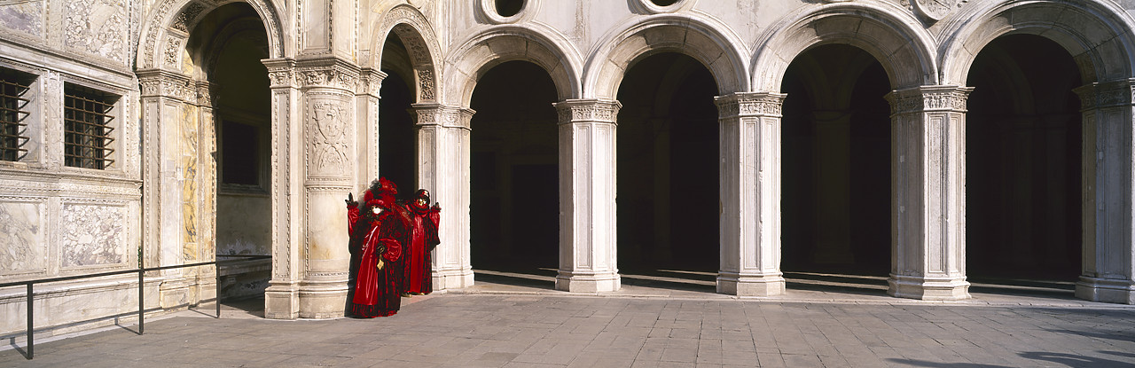 #990079-1 - Costumes in Doges Palace, Venice, Italy