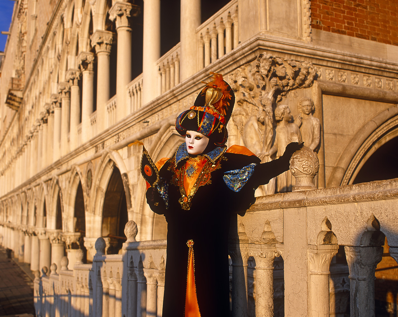 #990099-1 - Venice Carnivale Mask, Venice, Italy
