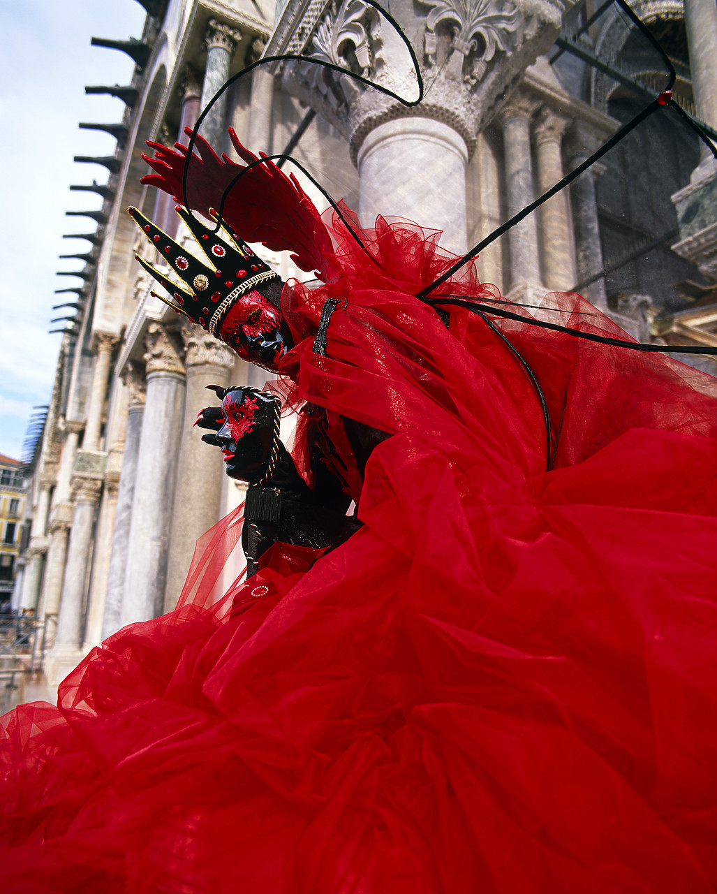 #990112-3 - Venice Carnivale Mask, Venice, Italy