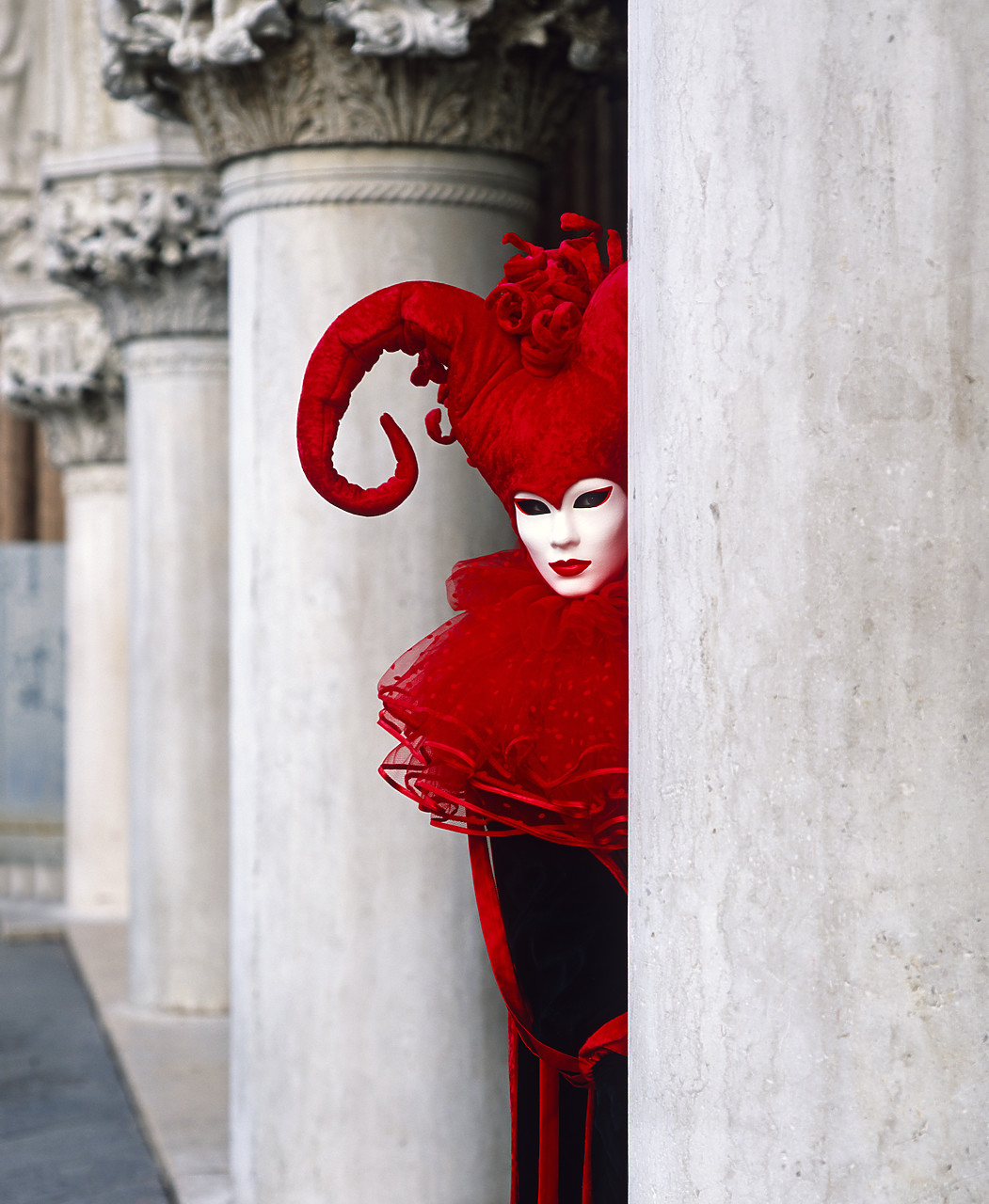 #990119-1 - Venice Carnivale Mask, Venice, Italy