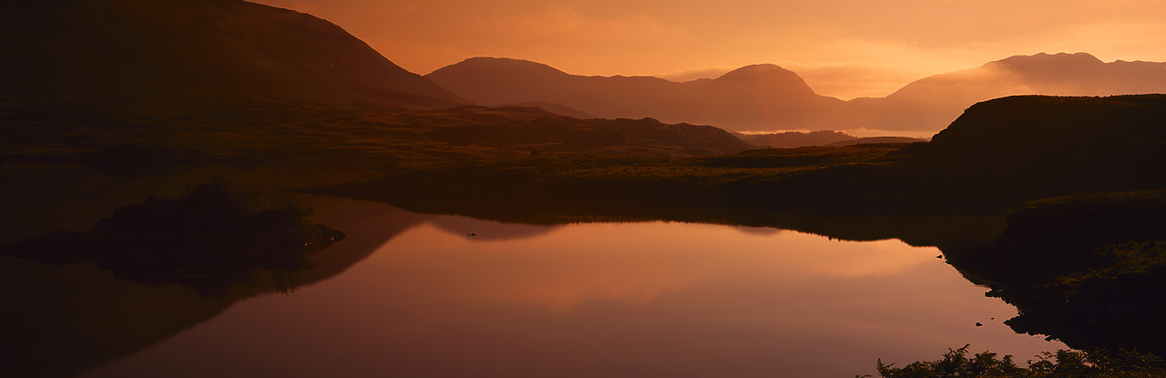 #990262-2 - Derryclare Lough at Sunrise, Connemara, Co. Galway, Ireland