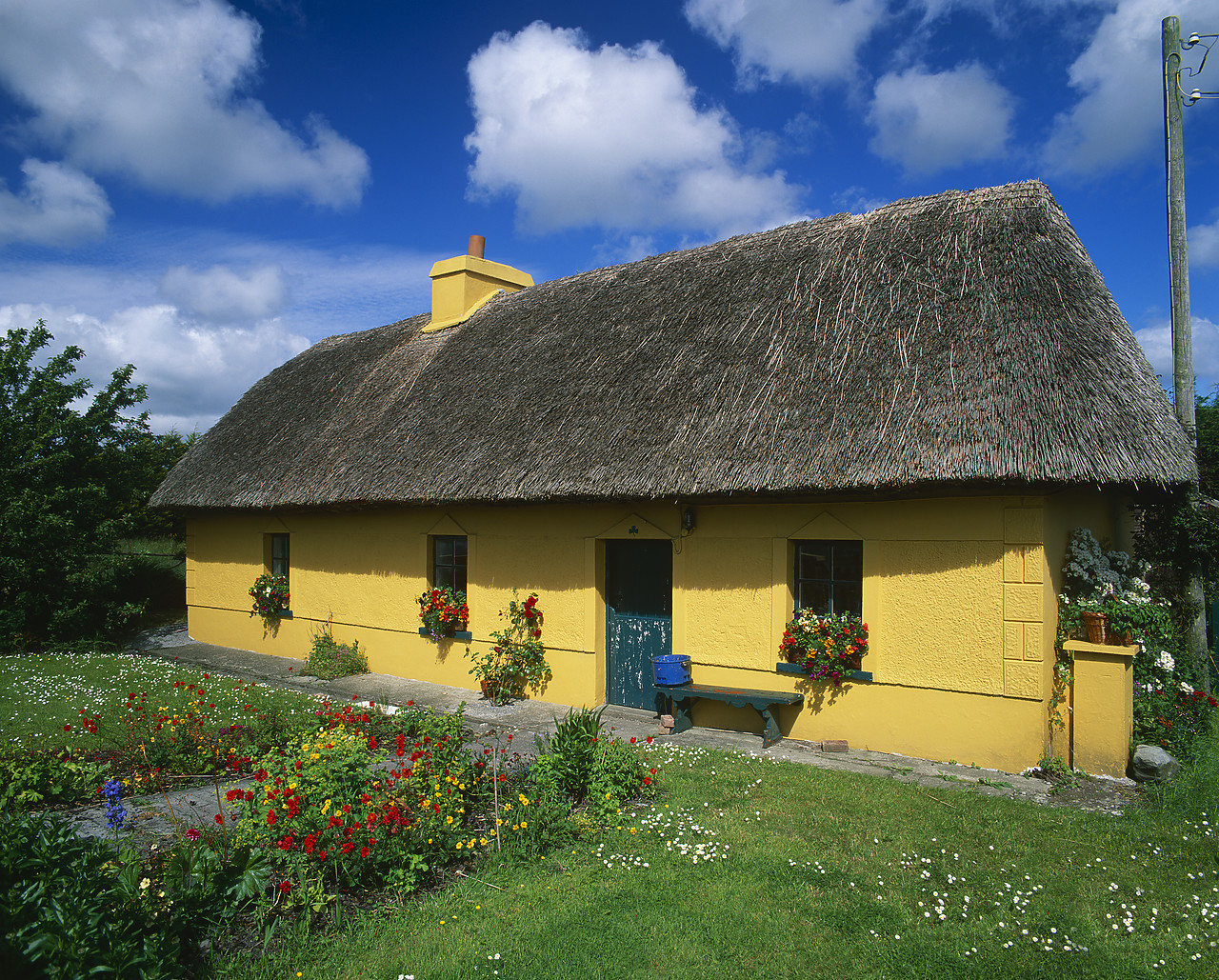 #990273-1 - Thatched Cottage, near Listowel, Co. Kerry, Ireland