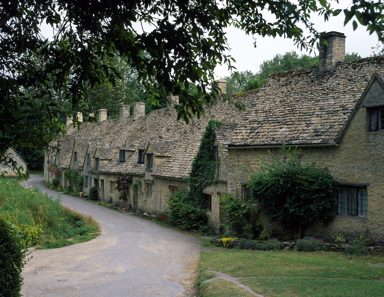 #990426-4 - Arlington Row, Bibury, Gloucestershire, England