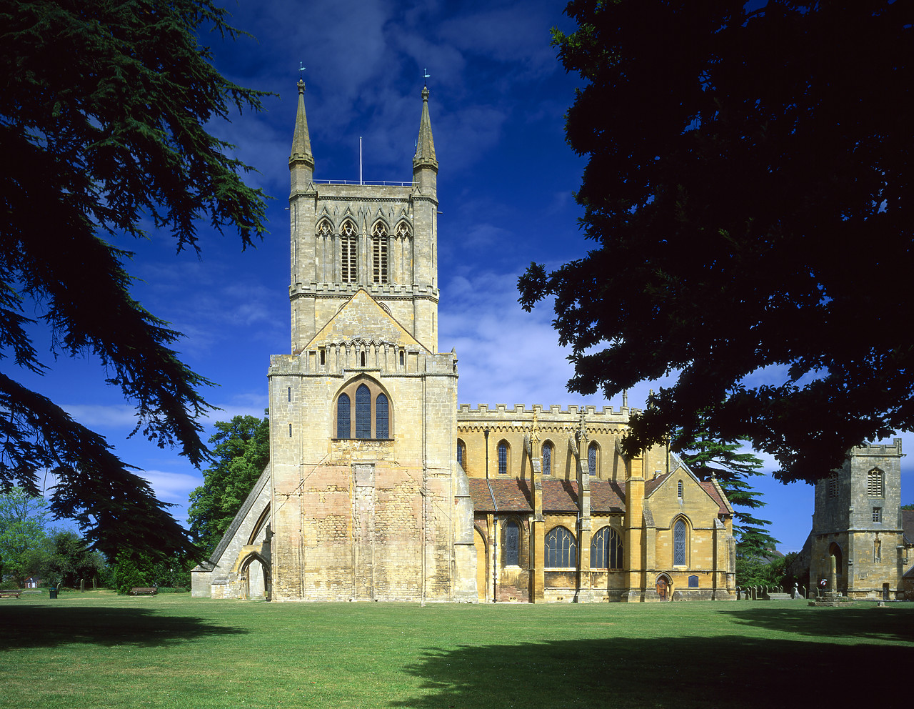 #990431-2 - Pershore Abbey, Herefordshire, England