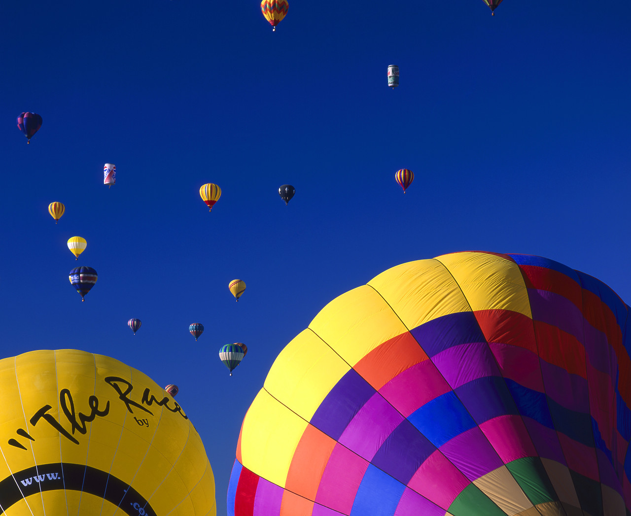 #990601-2 - Hot Air Balloons, Albuquerque, New Mexico, USA