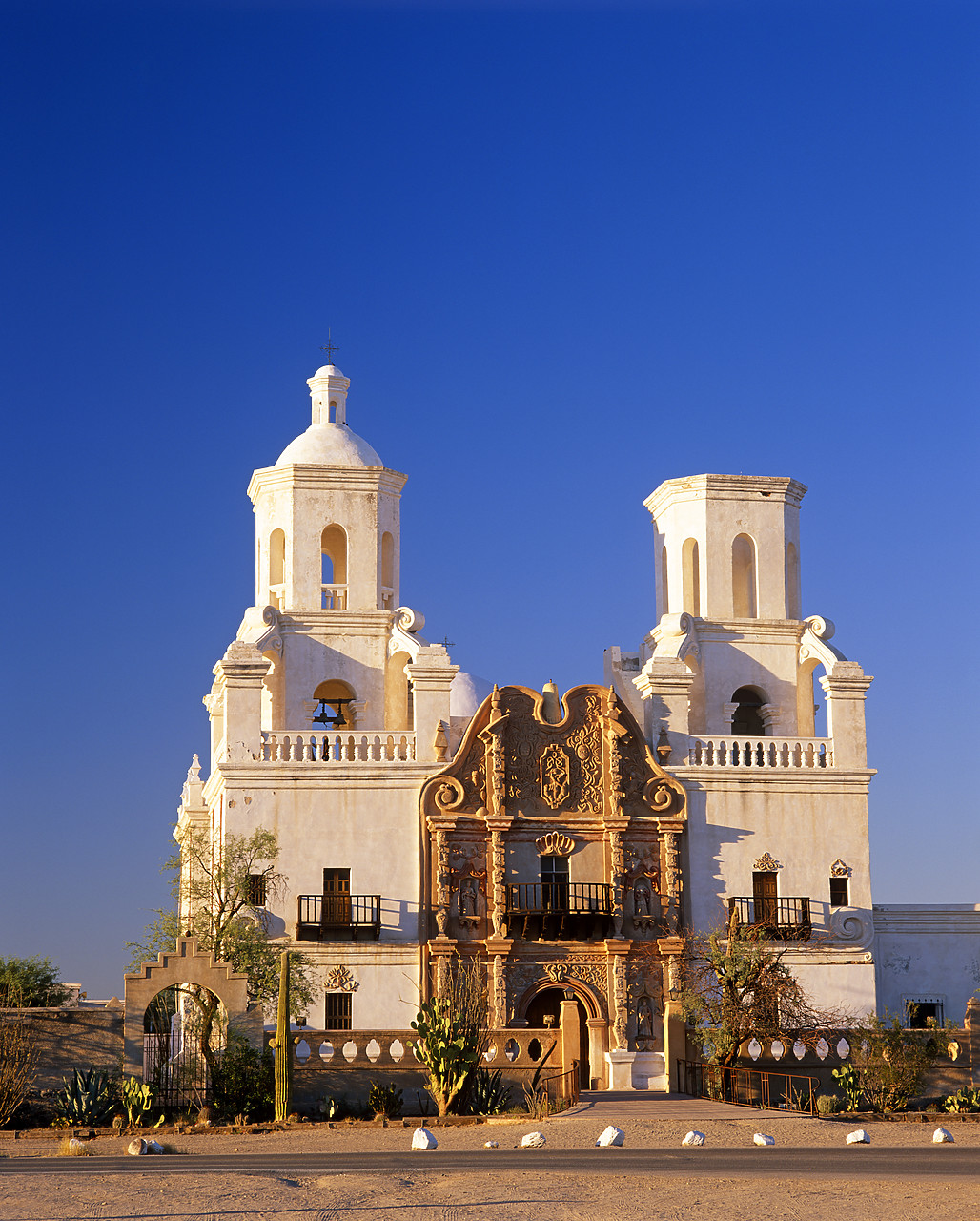 #990645-1 - San Xavier Mission, Tucson, Arizona, USA