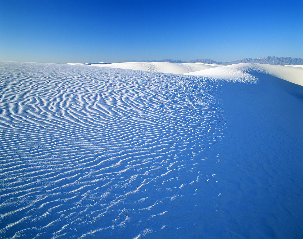 #990667-3 - Sand Dunes, White Sands National Monument, New Mexico, USA